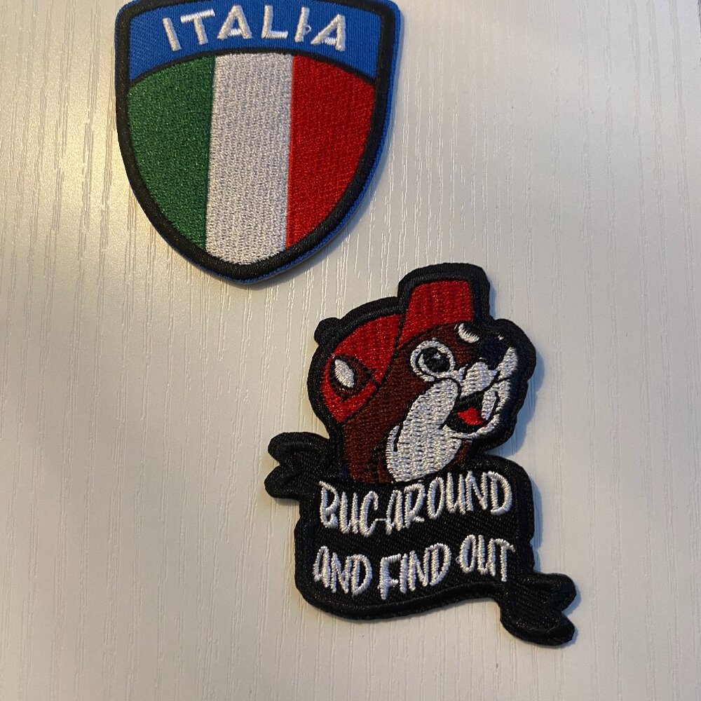 Iron on patches